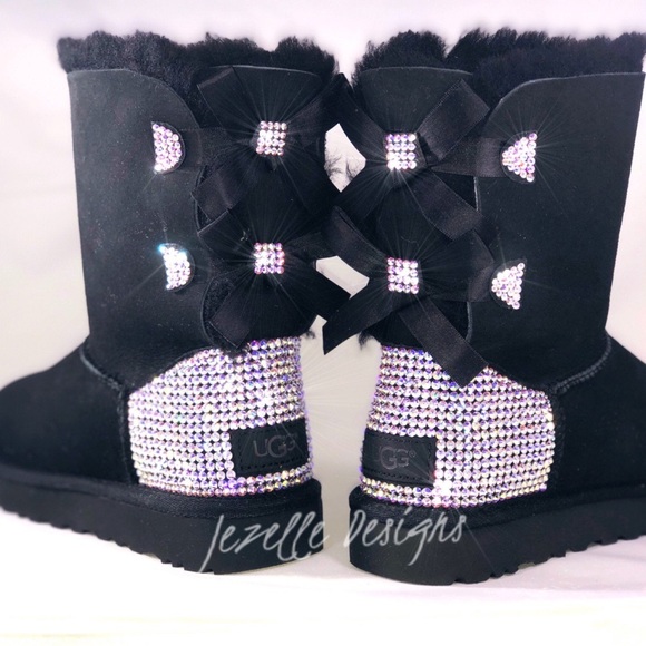 Msg.2.order 💎 UGGS Custom Rhinestone Uggs Swarovski Crystal Ugg Boots - Picture 3 of 17